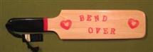 Poplar "BEND OVER with HEARTS" Paddle ~ 3 1/2" x 16" x 1/2"  $15.95