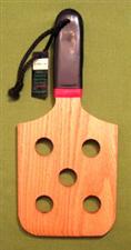 PING PONG Paddle in OAK with Holes 5 1/2"  x 12" x 1/2"   $18.95