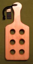SPYDER Paddle MAPLE with Holes 4 3/4"  x 12" x 3/4"   $17.95