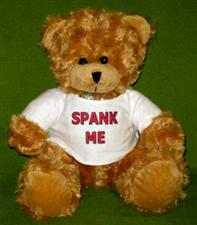 Miss Spank Me ~ 12"  Light Brown Bear only ...