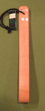 OTK Leather Looped Strap in Russet  1 1/4" x 12...