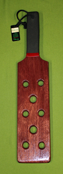 PURPLE HEART Paddle with 8 Holes  3 3/4" x 16" x 1/2"   $31.99