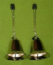 Tweezer Clamps with Bells  set of two   - Very Erotic   $17.95