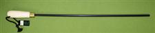 BATON Black or White Delrin Cane 25"  -  Great Price at $19.99