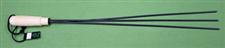 SATAN  ~ 3 strand Delrin Cane with Wood Handle  25"   $21.99