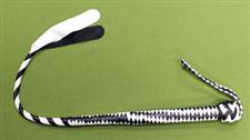 Zebra  FLOGGER  WHIP -  29"   -  Bottoms will be Jumping    $34.99