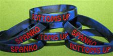 Spanko / Bottoms Up Silicone Bracelet -  Show you're Proud $2.99 - NOW only $1.99