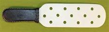 White Teflon Paddle with Holes 14" Long and 3 1...