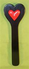 Red Heart Black Wooden Paddle  - 15" x 4 1/2"  ...