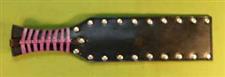 Leather Studded Paddle 15" Long and 3 1/2" Wide...