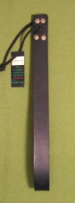 OTK Leather Looped Strap in Black 1 1/4" x 12"   - $17.99