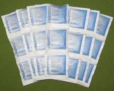 Antiseptic Wipes Package of 25    $3.99