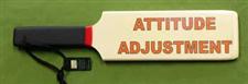 ATTITUDE ADJUSTMENT Paddle ~ 3 1/2" x 16" x 1/2"  $20.99 