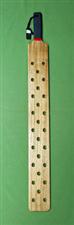 DOUBLEWIDE  Exotic MAHOGANY  26 Hole Paddle  36" x 3 3/4" x 1/2"   $47.99