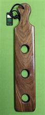 WALNUT ~ Three Holed Paddle  ~ A Big OUCH 16"  ...