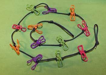 Zipper Line or Zip Line with 12 Clips, A HUGE OUCH   $14.99