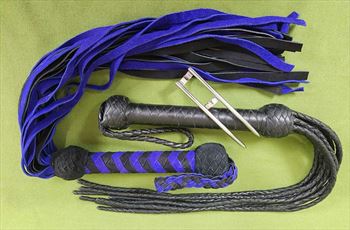 FLOGGER COMBO 202 - Two Awesome Floggers and The Claw - FREE SHIPPING - only $84.99