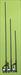 ULTRA  Black Delrin Cane Set  - WOW  35, 25 & 20 Canes  $42.99