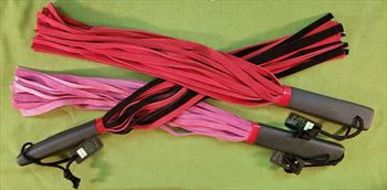 Erotic Body Flogger - Assorted Colors  18"   -  $27.99