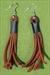 Flogger Earrings - Brown $8.99 on sale only $7.99