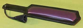 Padded Leather Paddle Purple or Red - 15" Long and 3 1/2" Wide   WOW $24.99 