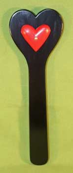 Red Heart Black Wooden Paddle  - 15" x 4 1/2"   $24.99