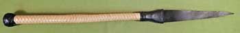 Tan & Black Leather Pointed Whip / Crop   28" ~  Ultra String   $29.99