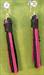 Flogger Earrings - Pink and Black  $11.99