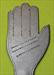 Black Leather Spanking Hand -  12  x  4  A FIRM HAND    $24.99
