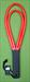DEVIL LOOP  15  Long ~ Double Loop ~ Red    $27.99