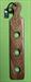 WALNUT ~ Three Holed Paddle  ~ A Big OUCH 16  $29.99