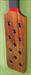 SIZZLER WALNUT ~ Spencer Style Paddle - 11 hole -  16  $32.99