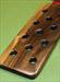 SIZZLER WALNUT ~ Spencer Style Paddle - 11 hole -  16  $32.99