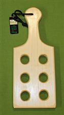 SPYDER Paddle MAPLE with Holes 3 1/2"  x 12" x 3/4"   $21.99